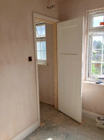 Panelled door